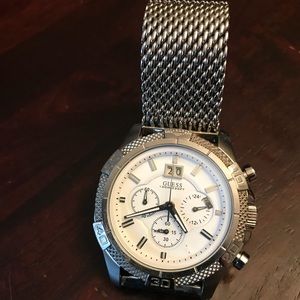 Silver GUESS WATCH